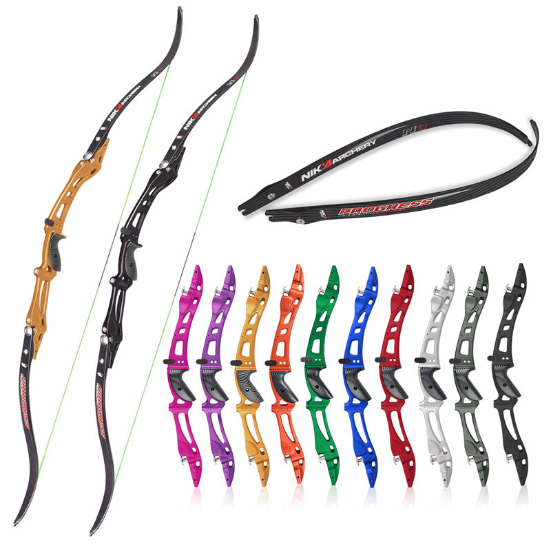 NIKA BOCKERY ET-8 RH ILF N3 Carbon ledematen 68 inches boogschieten recurve boog