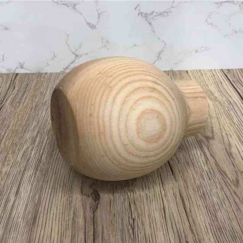 Home Decoratieve handgemaaktenatuurlijke hout Mooie vaas