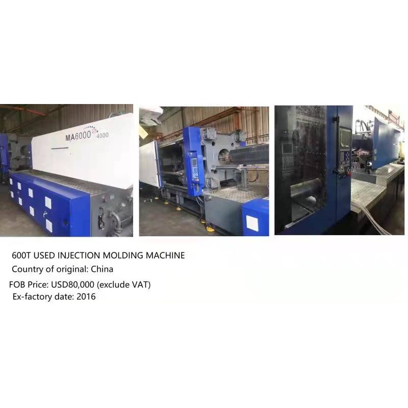 Hoge prestaties 600t tweede hand spuitgieten machine