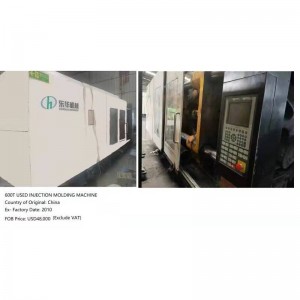 Hoge prestaties 600t tweede hand spuitgieten machine