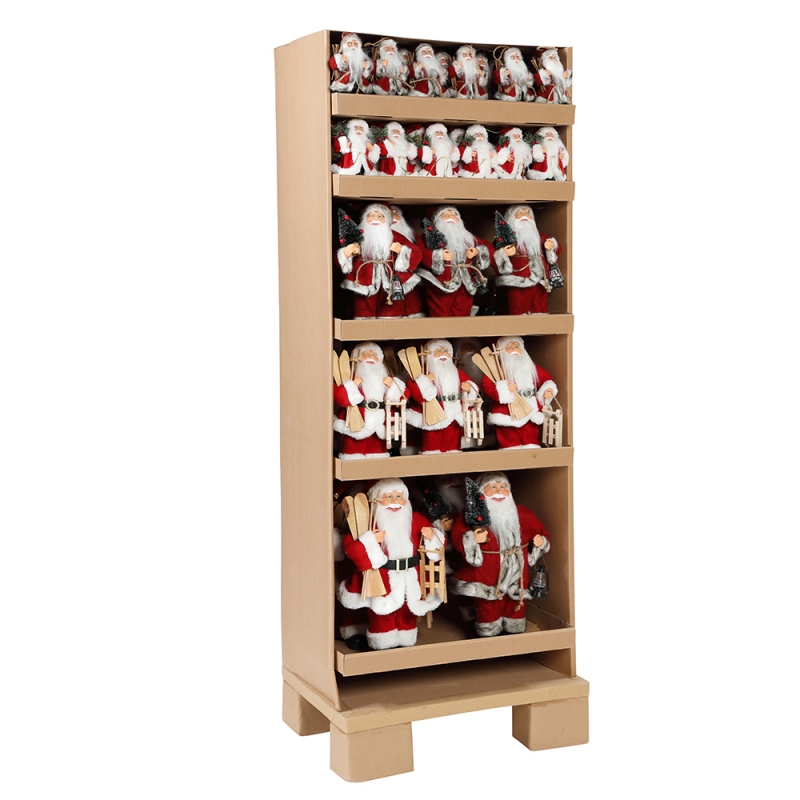 Display Stand Christmas Staand Santa Claus Ornament Decoration Festival Holiday Figurine Collection Traditionele Kerstmis