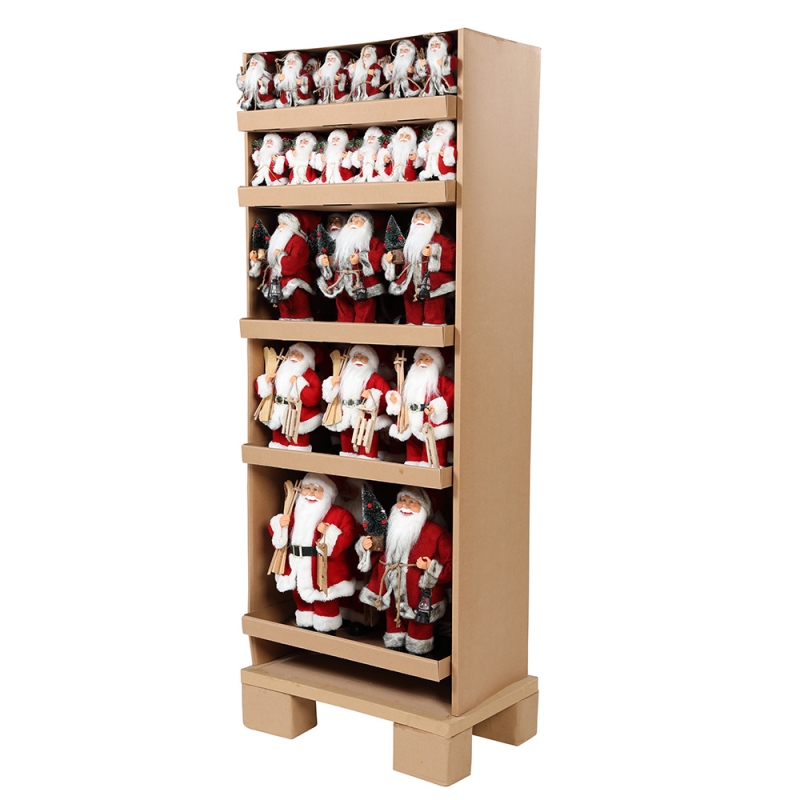Display Stand Christmas Staand Santa Claus Ornament Decoration Festival Holiday Figurine Collection Traditionele Kerstmis