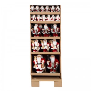 Display Stand Christmas Staand Santa Claus Ornament Decoration Festival Holiday Figurine Collection Traditionele Kerstmis