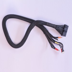 Draadharnas van Personal Computer-voeding