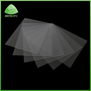 Hoog Transparant PVC-blad Materiaal Plastic Film Plastic Vouwbox Blisterbox Afdrukken Verpakking/Isolatie Brandwerend Borstvertragen