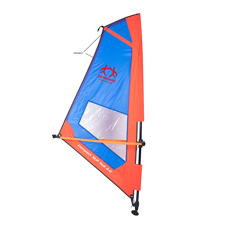 Freeride windsurfende zeilen