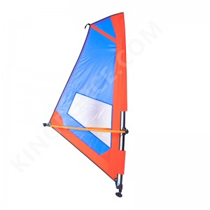 Freeride windsurfende zeilen