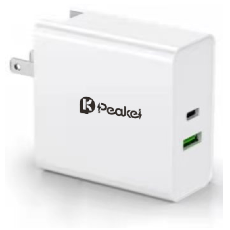 87W PD-oplader 2-poorts snellader