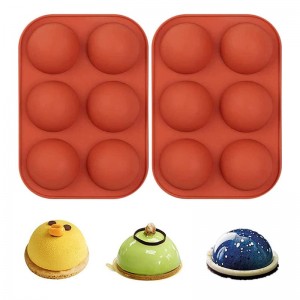 Semi ronde vorm siliconen mal, bakvorm