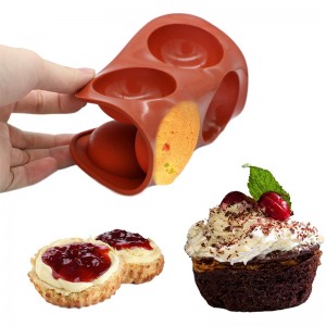 Semi ronde vorm siliconen mal, bakvorm