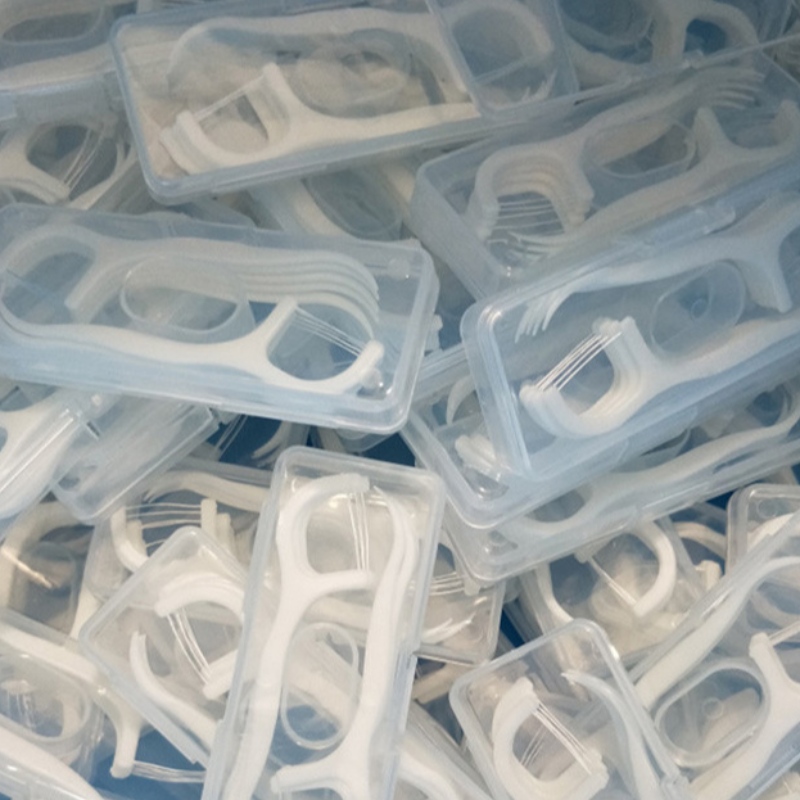 10 stks Draagbare Dental Floss voor volwassenen Thuisgebruik Hoogwaardige Eco Dental Floss