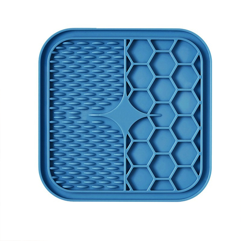 Groothandel Silicone PET LICK PAD, VOEDING MATS VOOR CATS HONDEN, LICKING MAT PET PET BADEN DISTRUCTIE PADS