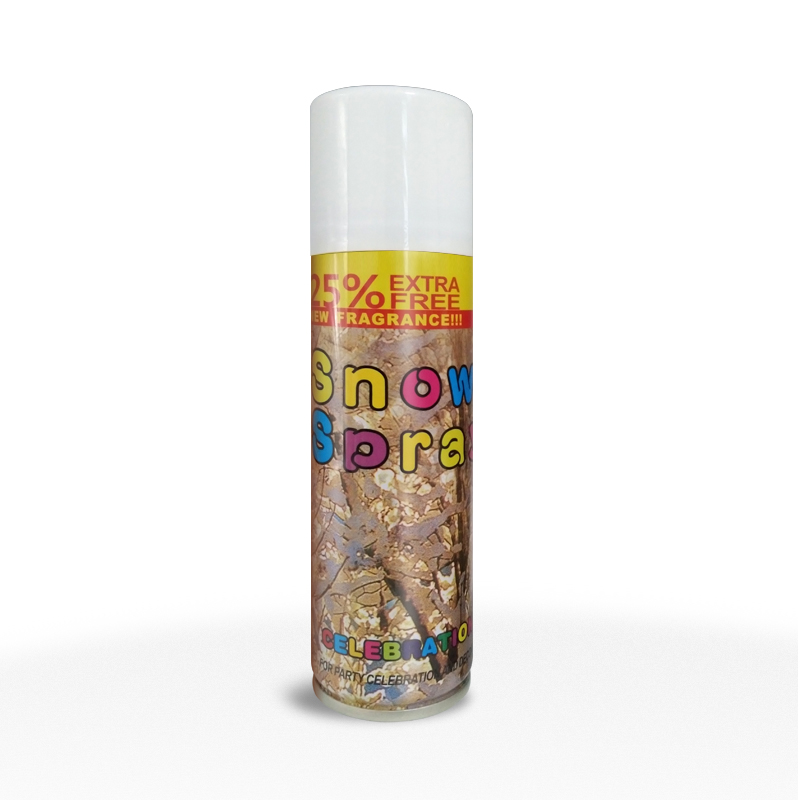 Beste prijs 150 ml witte schuim spray taiwan sneeuwspray