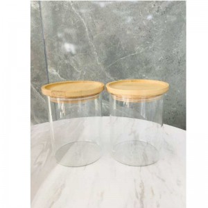 Beste Kwaliteit Clear Glass Keuken Opslag CANNER JAR SET