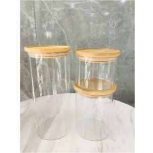 Beste Kwaliteit Clear Glass Keuken Opslag CANNER JAR SET