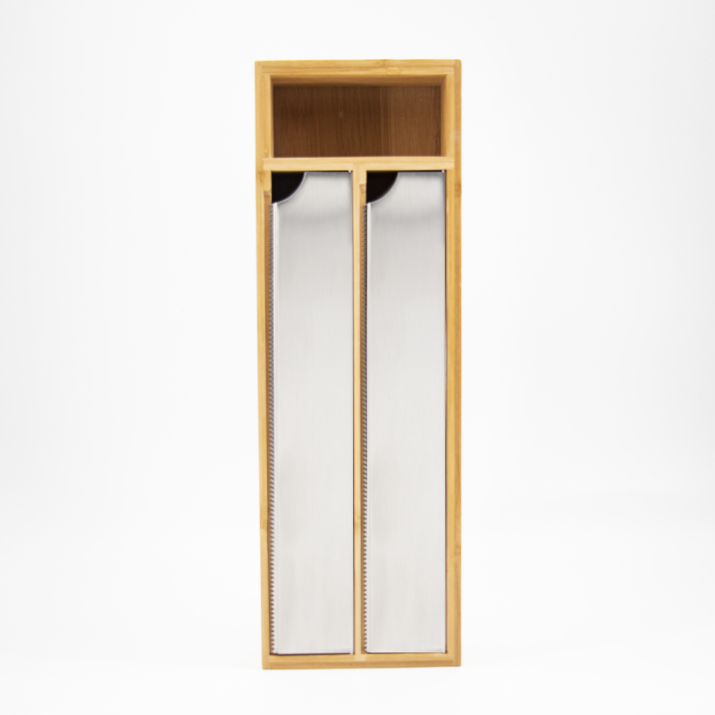 Natural Bamboo Foil Lade Organizer Set