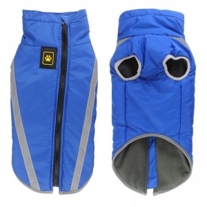 Fabrikant Groothandel Outdoor Cool Style Zeer reflecterende draden Hondenjas Waterdichte lagen