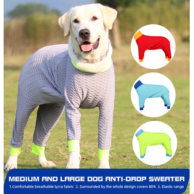 Huisdier hoodies groothandel katoen fleece zachte warme hondenkleding harnas hond pyjama's huisdier kleding
