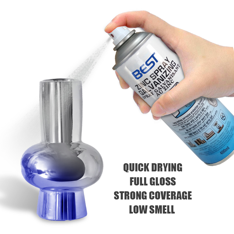 Zink spray galvaniseren zink rijke verf beschermende coating spray 400 ml koud galvaniseren zink spray