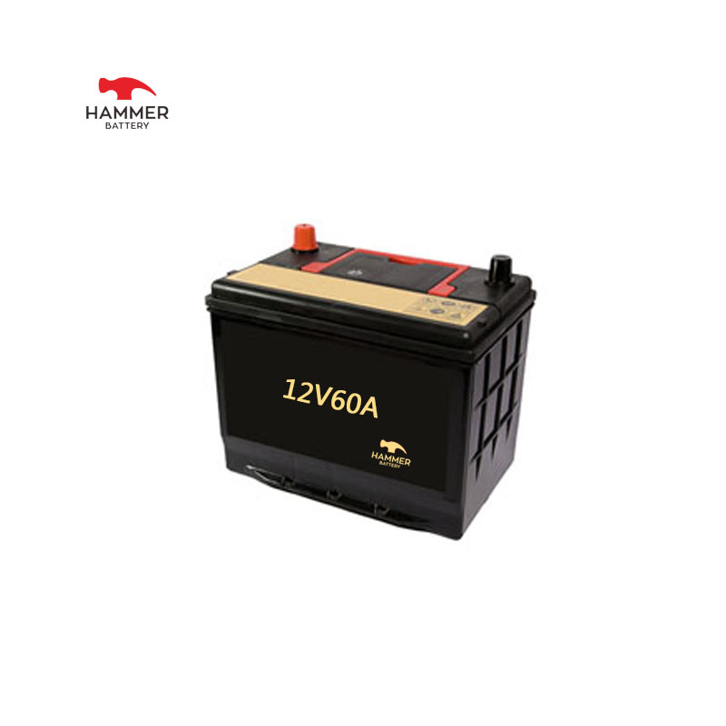 Auto batterij 12V60A 55D26