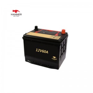 Auto-batterij 12v60A 86-610