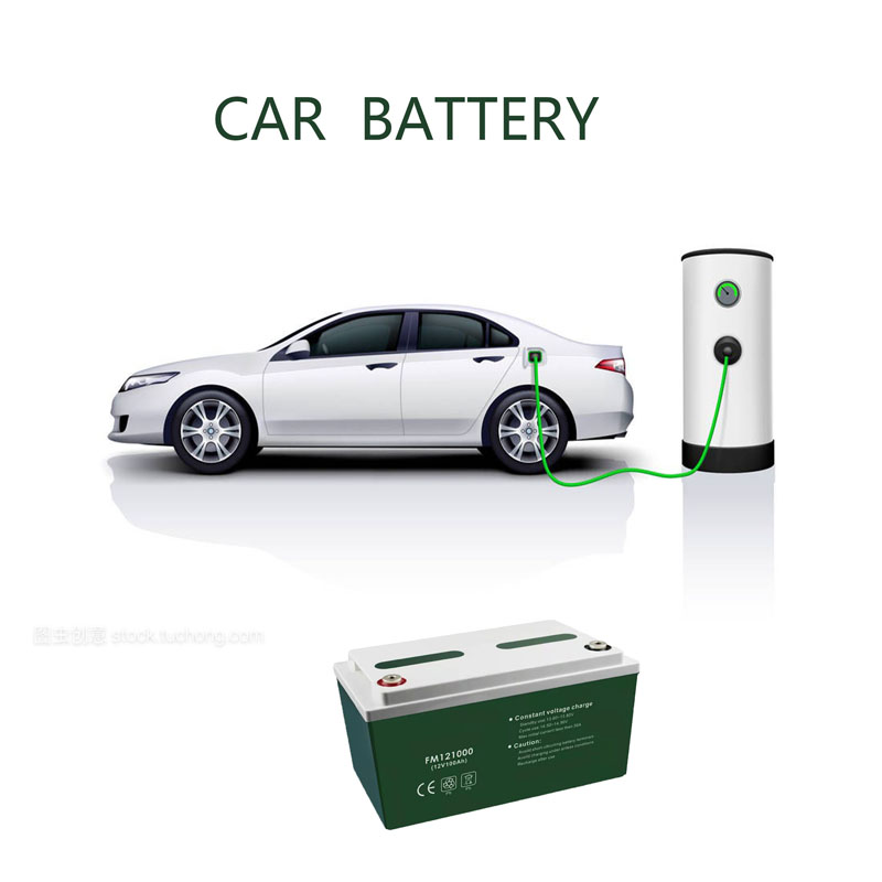 Auto-batterij 12v54a