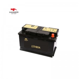 Auto batterij 12v80a 58043