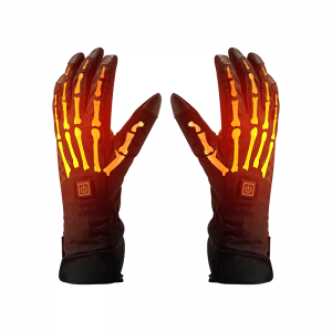 Nieuwe trending unisex elektrische batterij verwarmde handschoenen, oplaadbare warmtehandschoenen