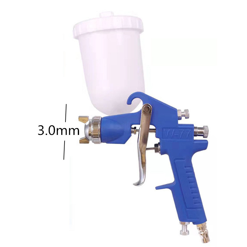 W-77 AIR SPUIT GUN 2.0/2.5/3.0 mm Nozzle OEM Factory Plastic Metal High-efficiëntie verneverige pneumatische verfgereedschap voor auto en meubels