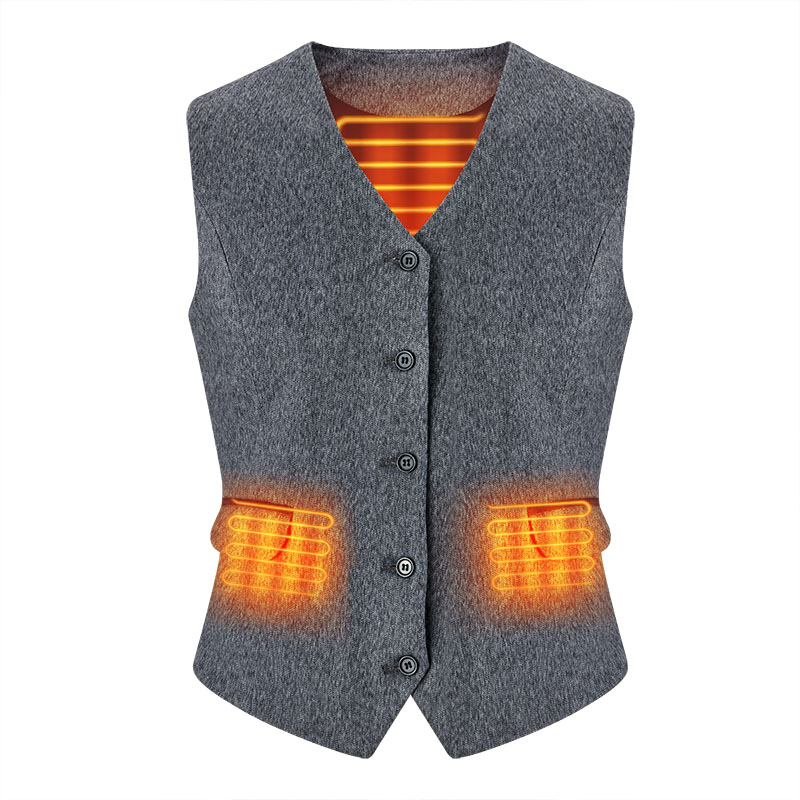 Nieuw trendingsproduct in Amazon, batterij vermogen verwarmd vest voor mannen