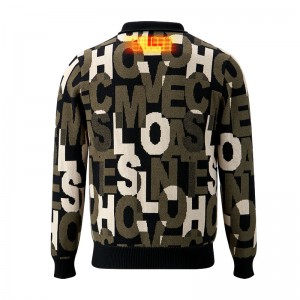 Spotty-stijl jas voor mannen, oplaadbare batterij verwarmde kleding jas