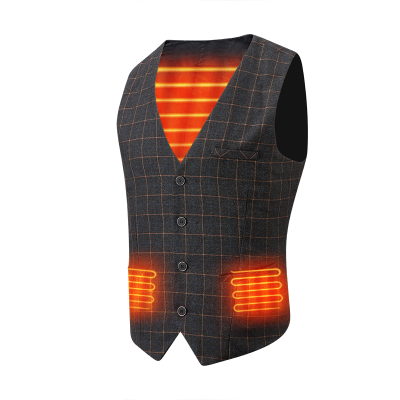 Hot Selling Stijlvol Verwarmd Mannen Vest met batterijvoeding