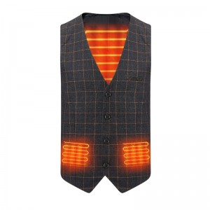 Hot Selling Stijlvol Verwarmd Mannen Vest met batterijvoeding
