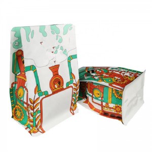 Acht zijafdichting zelfstaande tas