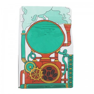 Acht zijafdichting zelfstaande tas