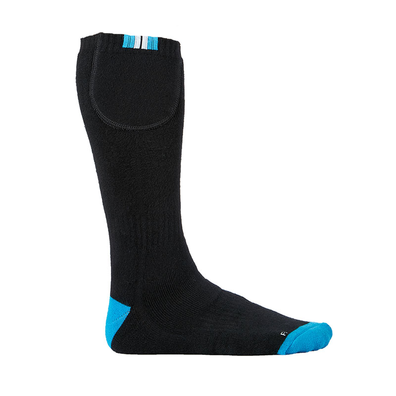 Groothandel buitenverwarming thermische sok voor winter, oplaadbare batterij, verwarmde ski deodorant sokken