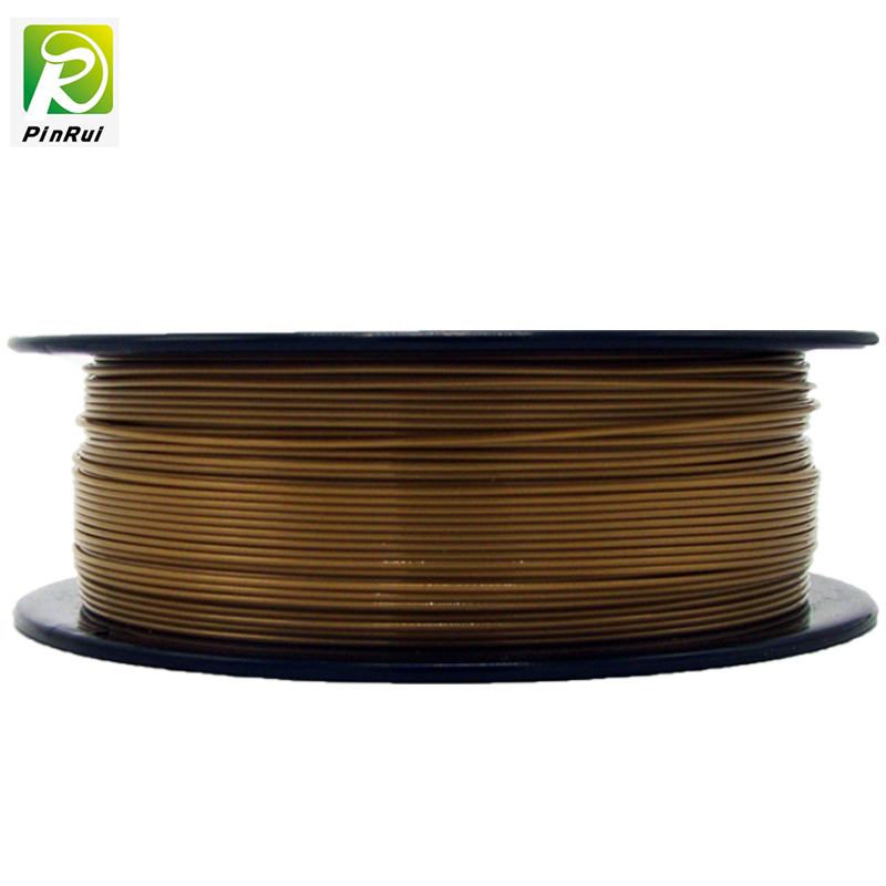 Pinrui Hoge kwaliteit 1kg 3D PLA-printer filament gouden kleur