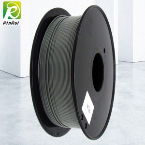 Pinrui Hoge kwaliteit 1kg 3D PLA-printer filament grijze kleur