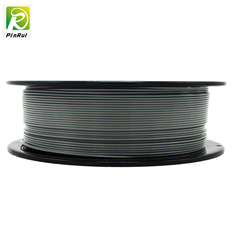 Pinrui Hoge kwaliteit 1kg 3D PLA-printer filament grijze kleur
