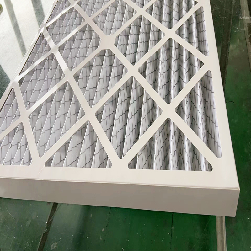 Merv 8 Standaardcapaciteit Geplooide ovenfilter Pre Hvac Air Filter