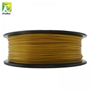Pinrui Hoge kwaliteit 1kg 3D PLA-printer filament gele gouden kleur