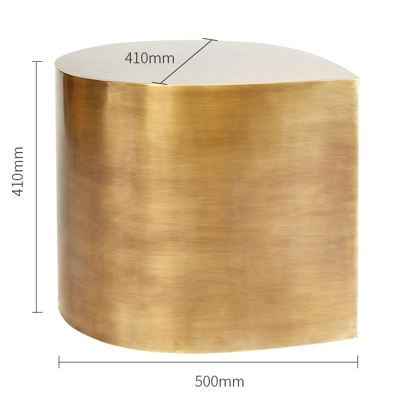 Petal Design Esthetic Luxe salontafel Set 4 gouden zijtafels voor de woonkamer modern