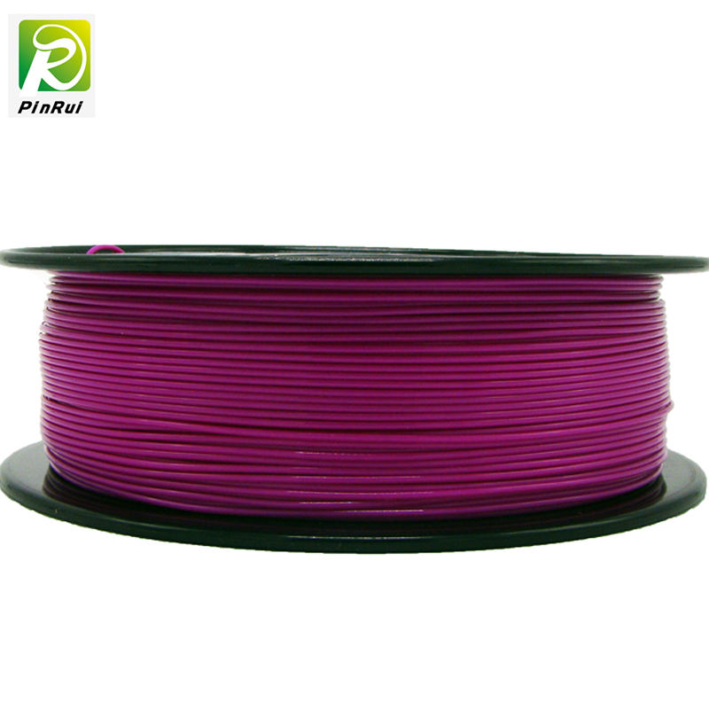 Pinrui Hoge kwaliteit 1kg 3D PLA-printer filament paarse kleur