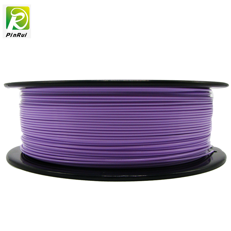 Pinrui Hoge kwaliteit 1kg 3D PLA-printer filament paars 9344C kleur