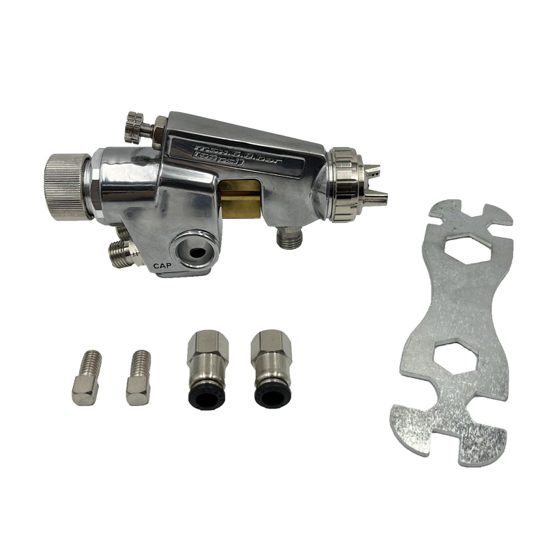 Automatische Power Air Spray Pistool 1.2/1.5/2/2.5 mm Nozzle High-efficiëntie Industriële HVLP verneveling pneumatische verfgereedschap