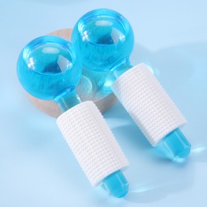 Gezichtsmassage Globes Ice Roller Ball Globes Facial Roller Cold Skin Massagers Facial Massage Tools voor gezicht ennek