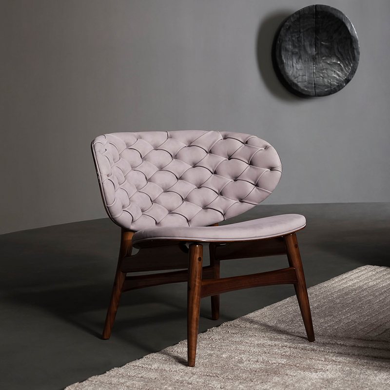 Hoge kwaliteit Modern Design High Back Accent Stoel Luxe Lederen Sofa Stoel voor Woonkamer