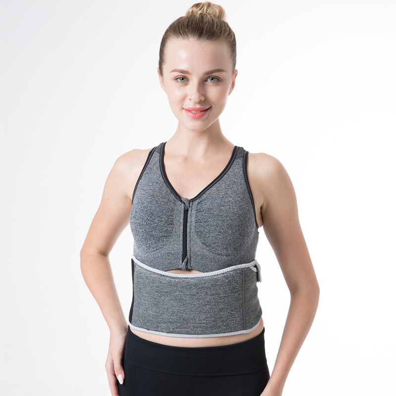 Comfortabele warmere taille riem voor spierpijn, verwarmde massage taille riem