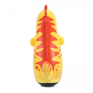 Nieuwe PVC opblaasbare dinosaurus speelgoed, opblaasbare decoratie voor spelen