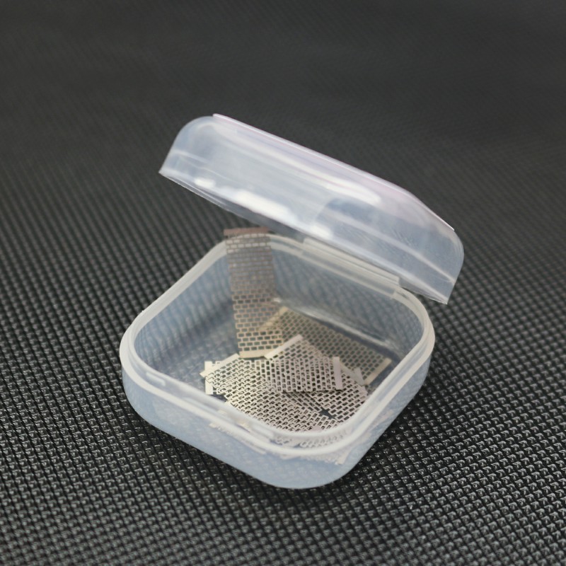 10 stks Mesh-stijl Coils A1 0.2OHM&NI80 0.17OHM Verwarming spoeldraad